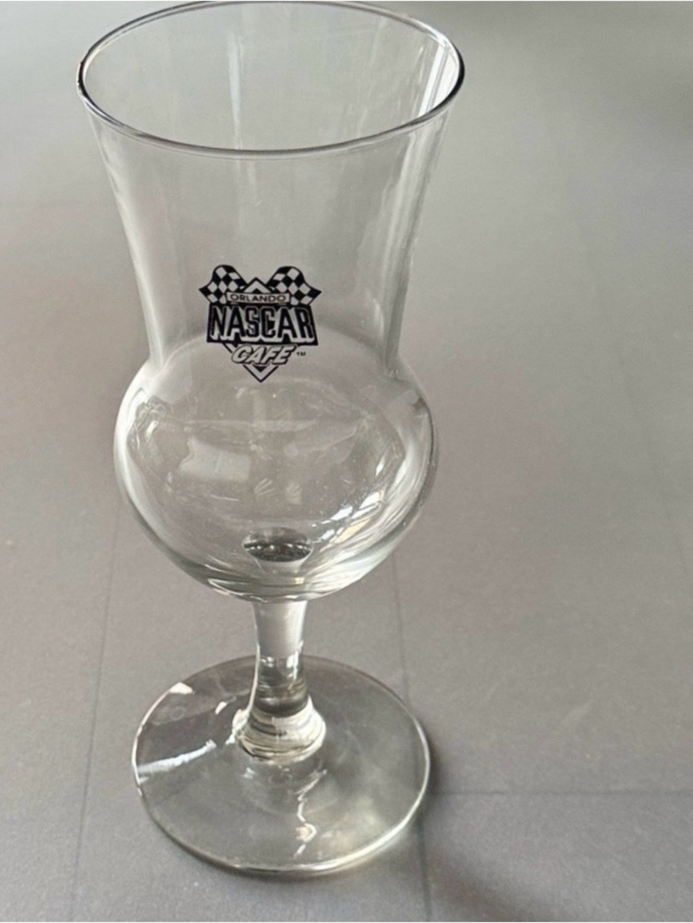 Collectible Souvenir NASCAR Cafe Orlando Hurricane Cocktail Glass